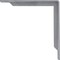 Ekena Millwork Stockport Steel Bracket, Hammered Light Blue 2"W x 14"D x 14"H BKTM02X14X14STHLB - alternate 5